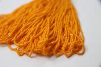 11/0 Hanks Charlotte Cut Beads 53430 Opaque Light Orange 1/5/25/50/100 Hanks 2.0mm glass beads, jewelry supply, findings, craft supply