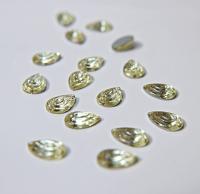 16x11mm Rare Vintage Swarovski Pear Swirl 2 HOLE Sew-On Rhinestones 2/6/12/36 pieces