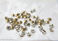 Swarovski 28ss/39ss Chaton Round Crystal Silver Shade 6/12/24/100/300/500 Pieces 001 SSHA