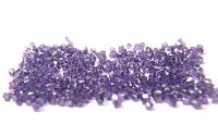4/6MM Purple Velvet Swarovski Bicone Beads 20 Gross / 50 Gross (277) rare beads, jewelry supplies, embroidery materials, vintage supply