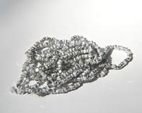 11/0 Charlotte Cut Beads Patina Opaque Chalk White Silver 10/20/50/250/500 Grams 1300 Pieces
