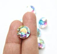 55 ss Swarovski #1200 Dentelle vintage Crystal Ab/Black Diamond/Light Rose Moonlight/Padparadscha Satin/Jet Foiled 2/6/24/72 pieces (6 colors)