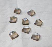 SWAROVSKI 10MM #4854 Space Cut Fancy Stone in 4 Colors 6/24/72/144 Pieces