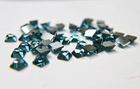 SWAROVSKI 10MM #4854 Space Cut Fancy Stone in 4 Colors 6/24/72/144 Pieces