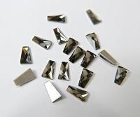 Swarovski 2770 12mm Wing Flatback non hotfix Black Diamond/Crystal Red Magma 6/24 Pieces