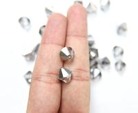 10mm SWAROVSKI, Rare Bicones Austrian, Aquamarine AB/Crystal/Jet Nut/Peridot/Crystal Blue Shade/Crystal Silver Night vintage rare beads