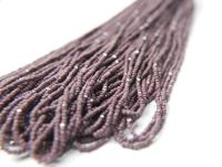 13/0 Hanks Charlotte Cut Beads 23020 Opaque Amethyst 1/5/25/50/100 Hanks 1.6mm glass beads, jewelry supply, findings, craft supply, vintage