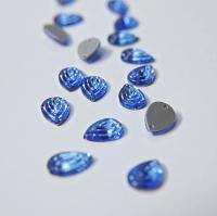 16x11mm Rare Vintage Swarovski Pear Swirl 2 HOLE Sew-On Rhinestones 2/6/12/36 pieces
