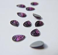 16x11mm Rare Vintage Swarovski Pear Swirl 2 HOLE Sew-On Rhinestones 2/6/12/36 pieces