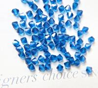 6 mm Capri Blue Preciosa Bicones 12/3672/144/288 Pieces Jewelry making beads Made in Czech Republic PREMIUM Materials