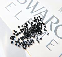 4/5mm Jet Black Swarovski Bicone 12/36/72/144/432/720 Pieces (280) Jewelry making beads, embroidery materials, crystal black
