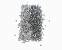 11/0 Charlotte true Cut Beads Silver Lined Black Diamond 10/20/50/250/500 Gms (10 Grams 1300) Pieces glass beads vintage findings