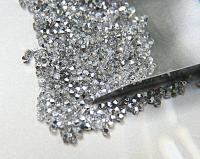 Swarovski (2.5mm) Crystal Metallic Crystal Comet Argent Light Bicones 36/72/144/432/1000 Pieces 5328