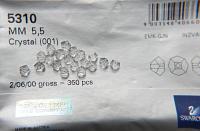 Swarovski 5310 5.5mm Simplicity 12/36/72/144/288 Pieces (5 Colors) Jewelry making beads, premium findings, fine gemstone ruby beads, light