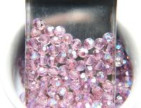 6mm Swarovski Elements Article 5000 Light Amethyst Aurore Boreale Faceted Round Beads 6/12/36/172/44/288/720 Pieces