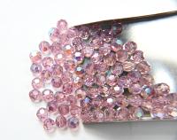 6mm Swarovski Elements Article 5000 Light Amethyst Aurore Boreale Faceted Round Beads 6/12/36/172/44/288/720 Pieces