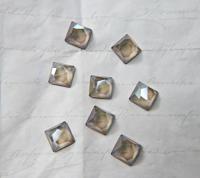 SWAROVSKI 10MM #4854 Space Cut Fancy Stone in 4 Colors 6/24/72/144 Pieces