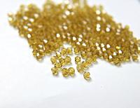 4/5mm Lime Swarovski Bicone beads 12/36/72/144/432/720 Pieces VINTAGE SWAROVSKI (385) jewelry supplies, embroidery materials, craft supply