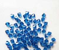 6 mm Capri Blue Preciosa Bicones 12/3672/144/288 Pieces Jewelry making beads Made in Czech Republic PREMIUM Materials
