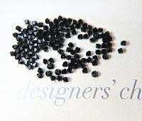 4/5mm Jet Black Swarovski Bicone 12/36/72/144/432/720 Pieces (280) Jewelry making beads, embroidery materials, crystal black
