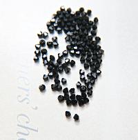 4/5mm Jet Black Swarovski Bicone 12/36/72/144/432/720 Pieces (280) Jewelry making beads, embroidery materials, crystal black