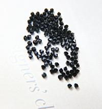 4/5mm Jet Black Swarovski Bicone 12/36/72/144/432/720 Pieces (280) Jewelry making beads, embroidery materials, crystal black