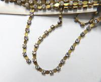 12 SS Vintage Fancy Rhinestone Chain Swarovski Crystal 3mm 0.5/1/2/5 Meters Wedding Bridal Supplies|Jewelry Making|Decoration