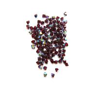 Swarovski (3/4mm) Garnet Aurore Boreale (241) Bicones 36/72/144/432/720 Pieces Jewelry making beads, PREMIUM BEADS, sew materials, couture