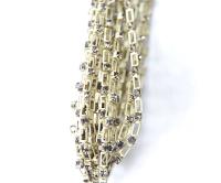 12 SS Vintage Fancy Rhinestone Chain Swarovski in Smoky Quartz (225) 3mm 0.5/1/2/5 Meters