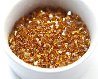 3mm Topaz Swarovski Bicone 36/72/144/432/720 Pieces (203) Jewelry findings, embroidery materials, jewelry making, rare beads, craft supply