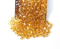 3mm Topaz Swarovski Bicone 36/72/144/432/720 Pieces (203) Jewelry findings, embroidery materials, jewelry making, rare beads, craft supply