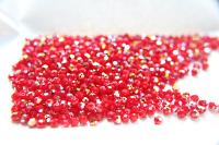 4mm Swarovski 5000  Dark Red Coral Aurore Boreale Faceted Round Beads 6/12/36/72/144/288/720/1440 Pieces Jewelry making beads