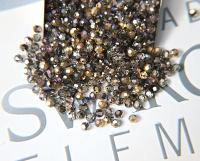 4mm Swarovski 5000 Crystal Bronze Shade Faceted Round Beads 6/12/36/72/144/288/720/1440 Pieces Jewelry making beads