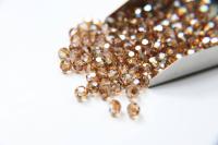 6mm Swarovski Elements Article 5000 Crystal Copper Faceted Round Beads 6/12/36/172/44/288/720 Pieces