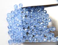 6mm Swarovski Elements Article 5000 Light Sapphire Faceted Round Beads 6/12/36/172/44/288/720 Pieces