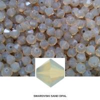 4/5mm Sand Opal Swarovski Bicone Beads 12/36/72/144/432/720 Pieces (287) embroidery materials, rare jewelry findings