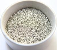 1mm Micro Sterling Silver Plated Tube Beads 5/10/100/500 Grams High Quality Nail Art / Haute Couture Embroidery, rare vintage beads, crafts