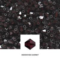 4mm Garnet Swarovski Bicone beads BEADS 36/72/144/432/720 Pieces embroidery materials, rare jewelry findings, craft supply, premium beads