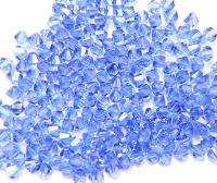6mm Swarovski Sapphire Bicone Beads Cuts 12/36/72/144/288 Pieces (206) Jewelry supplies, rare findings, embroidery materials, premium beads