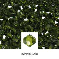 4mm Olivine Swarovski Bicone beads 36/72/144/432/720 Pieces embroidery materials, craft vintage findings, embellishments, wedding beadings
