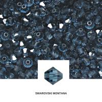 3mm Montana Swarovski Bicone 36/72/144/432/720 Pieces Jewelry Beads Made in Austria, embroidery materials, couture embellishments