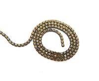 10ss Swarovski Close Cup Chain in Crystal Vitrail Medium 2.8mm Made in Austria 0.5/1/2/5 Meters rare couture materials