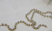 10/12 SS Swarovski Cup Chain in Crystal Xillion 3mm Made in Austria 0.5/1/2/5 Meters strass chains embroidery materials, wedding decorations