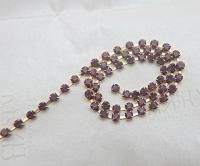 12SS Swarovski Vintage Rhinestone Chain in Cyclamen Opal (398) 3mm 0.5/1/2/5 Mtrs Wedding Bridal Supplies|Jewelry Making|Decoration vintage