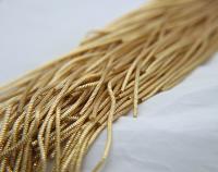 Gold/Silver Metallic spiral 2.5mm French Wire, Bullion Wire, Gimp Wire 50/100/200/400 Grams, embroidery materials, couture premium threads