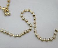 16 SS Rhinestone Chain Preciosa White Opal 4mm 1/2/5/15 Meters Wedding Bridal Supplies, strass chains, embroidery materials