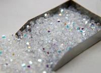 3/4mm Crystal Aurore Boreale Swarovski Bicone Crystal beads 50 Gross rainbow beads, jewelry making, couture beading