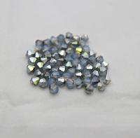 5/6mm White Opal Star Shine Swarovski Bicone Cuts 20/72/144/432/1000 Pieces Rare findings, jewelry making, craft supplies, embellishment