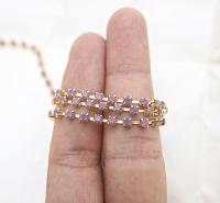12SS Swarovski Vintage Rhinestone Chain in Cyclamen Opal (398) 3mm 0.5/1/2/5 Mtrs Wedding Bridal Supplies|Jewelry Making|Decoration vintage