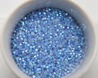 Swarovski (3/4mm) Light Sapphire AB 2X FC Bicones Beads Rainbow 36/72/144/432/720 Pieces (211) PREMIUM Materials, jewelry supplies
